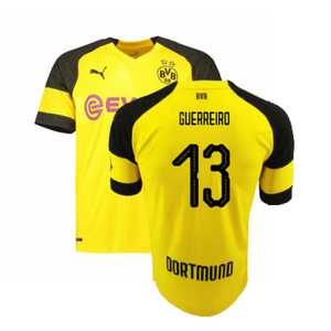 Borussia Dortmund 2018-19 Home Shirt (Excellent) (Guerreiro 13)_0