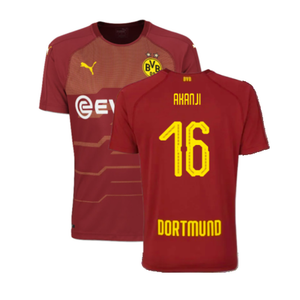 Borussia Dortmund 2018-19 Third Shirt (S) (Mint) (Akanji 16)_0