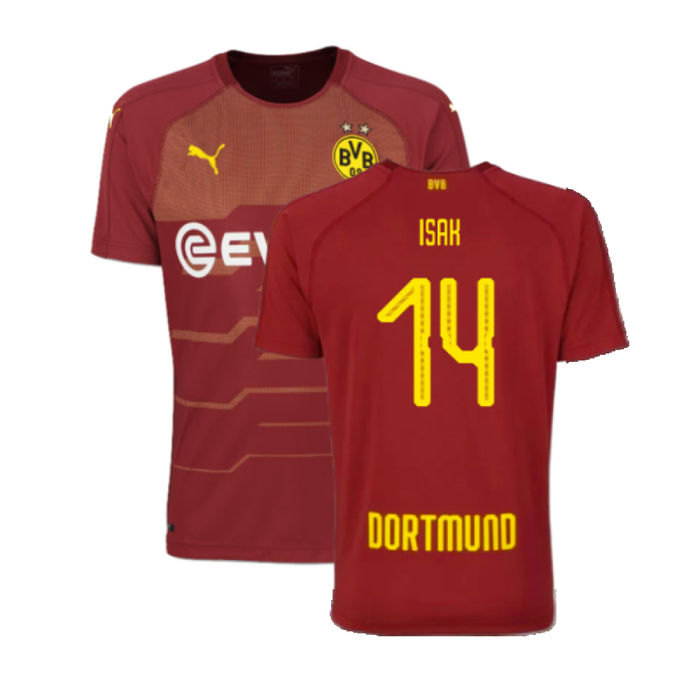 Borussia Dortmund 2018-19 Third Shirt (S) (Mint) (Isak 14)