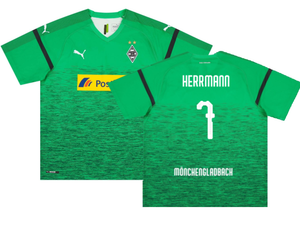 Borussia MGB 2018-19 Third Shirt (S) (Excellent) (Herrmann 7)_0