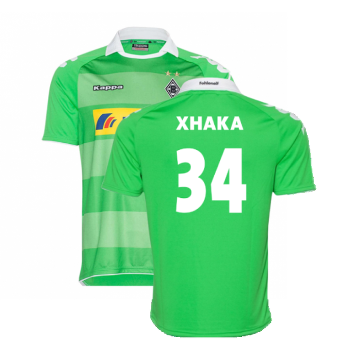 Borussia Monchengladbach 2013-14 Away Shirt (Mint) (Xhaka 34)