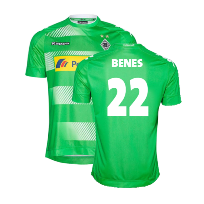 Borussia Monchengladbach 2017-18 Away Shirt (Excellent) (Benes 22)