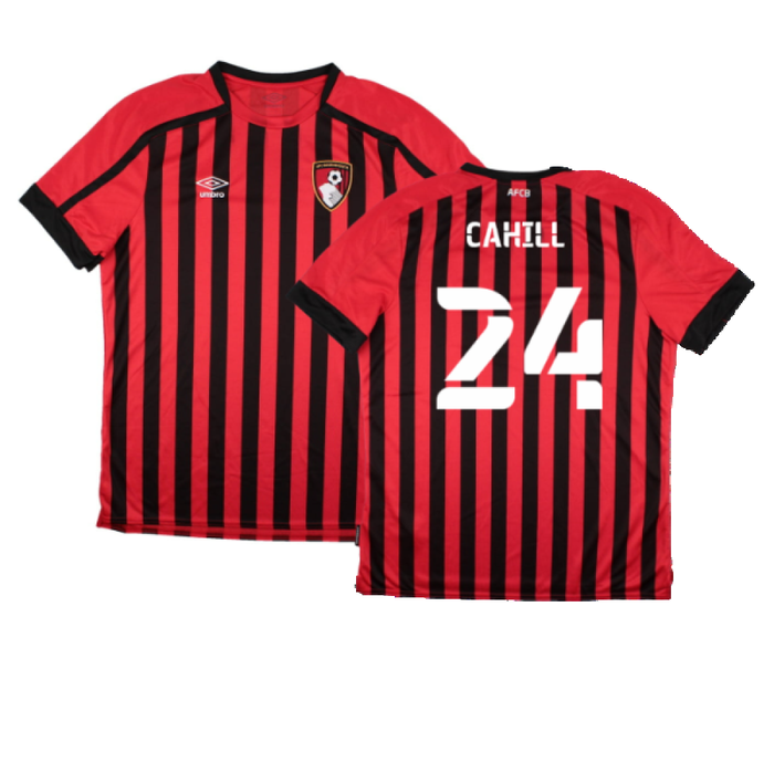 Bourenmouth 2021-22 Home Shirt (Sponsorless) (XL) (Excellent) (Cahill 24)