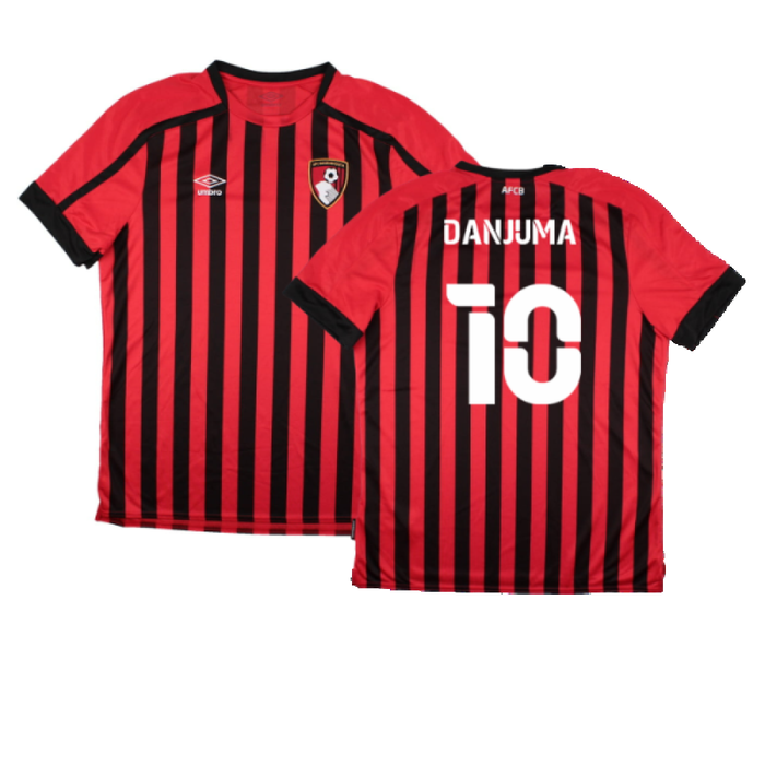 Bourenmouth 2021-22 Home Shirt (Sponsorless) (XL) (Very Good) (Danjuma 10)