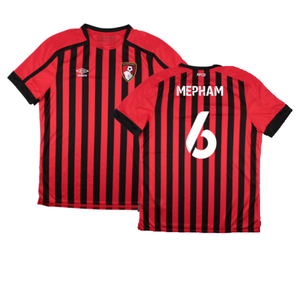 Bourenmouth 2021-22 Home Shirt (Sponsorless) (XL) (Very Good) (Mepham 6)_0