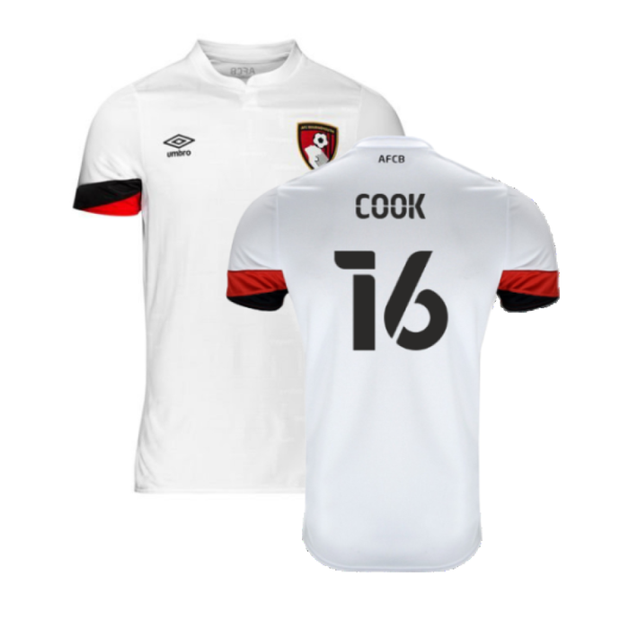 Bournemouth 2021-22 Away Shirt (Sponsorless) (XXL) (Cook 16) (Excellent)