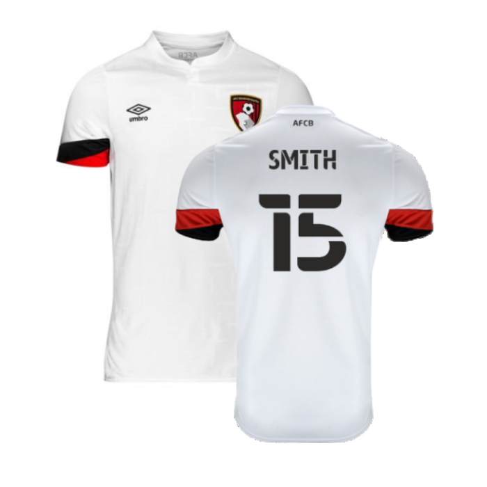 Bournemouth 2021-22 Away Shirt (Sponsorless) (XXL) (Smith 15) (Excellent)