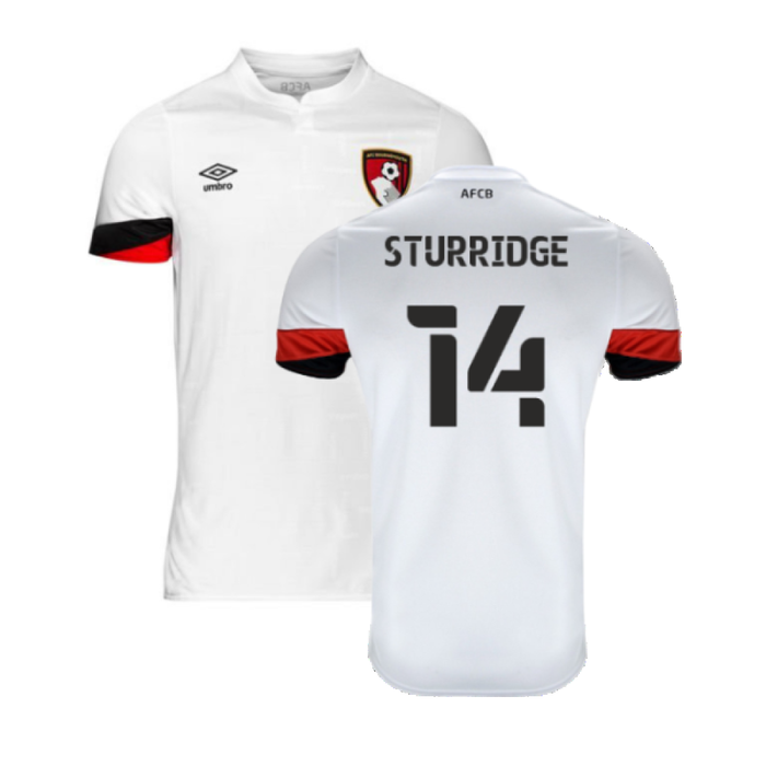 Bournemouth 2021-22 Away Shirt (Sponsorless) (XXL) (Sturridge 14) (Excellent)