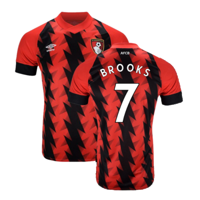 Bournemouth 2022-23 Home Shirt (Sponsorless) (L) (BROOKS 7) (Excellent)