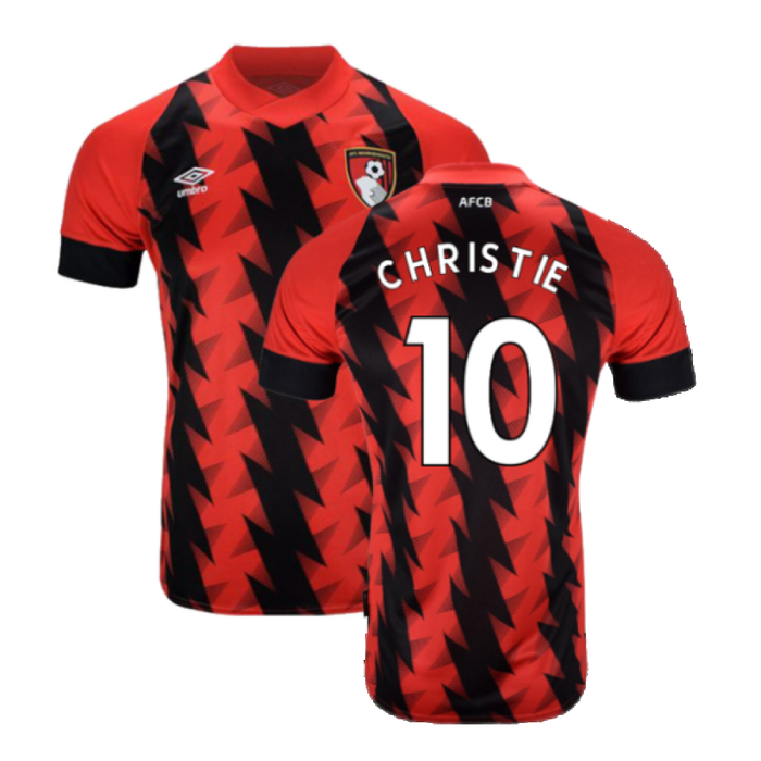 Bournemouth 2022-23 Home Shirt (Sponsorless) (XL) (CHRISTIE 10) (Very Good)