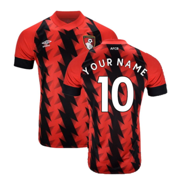 Bournemouth 2022-23 Home Shirt (Sponsorless) (M) (Your Name 10) (Mint)