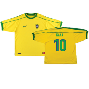 Brazil 1998-00 Home Shirt (Excellent) (KAKA 10)_0