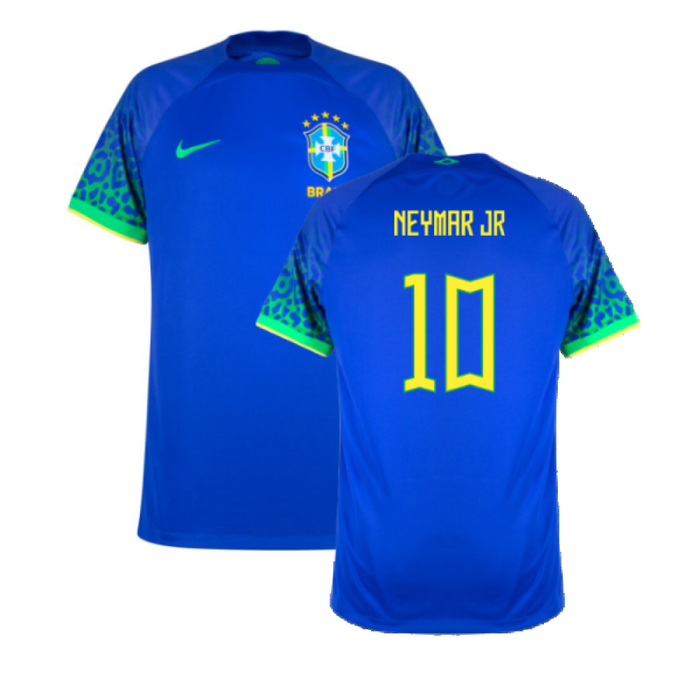 Brazil 2022-23 Away Shirt (XSB) (Mint) (Neymar JR 10)