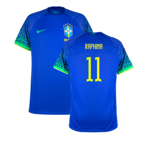 Brazil 2022-23 Away Shirt (XSB) (Mint) (Raphina 11)_0