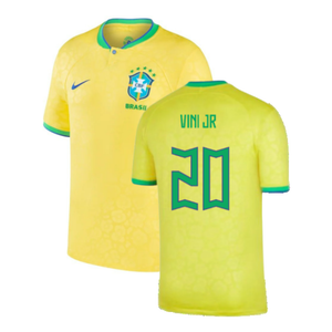 Brazil 2022-23 Home Shirt (Baby) (3-6 months) (Excellent) (Vini JR 20)_0