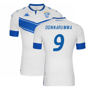 Brescia 2020-21 Away Shirt (Sponsorless) (XL) (DONNARUMMA 9) (Mint)_0