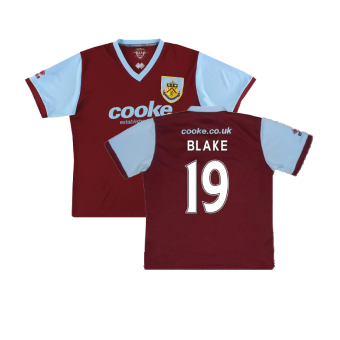 Burnley 2009-10 Home Shirt (XL) (Excellent) (Blake 19)