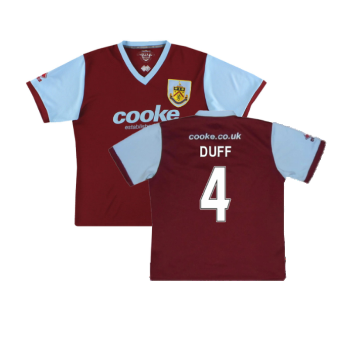 Burnley 2009-10 Home Shirt (XL) (Excellent) (Duff 4)