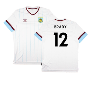 Burnley 2021-22 Away Shirt (Sponsorless) (S) (Excellent) (BRADY 12)_0