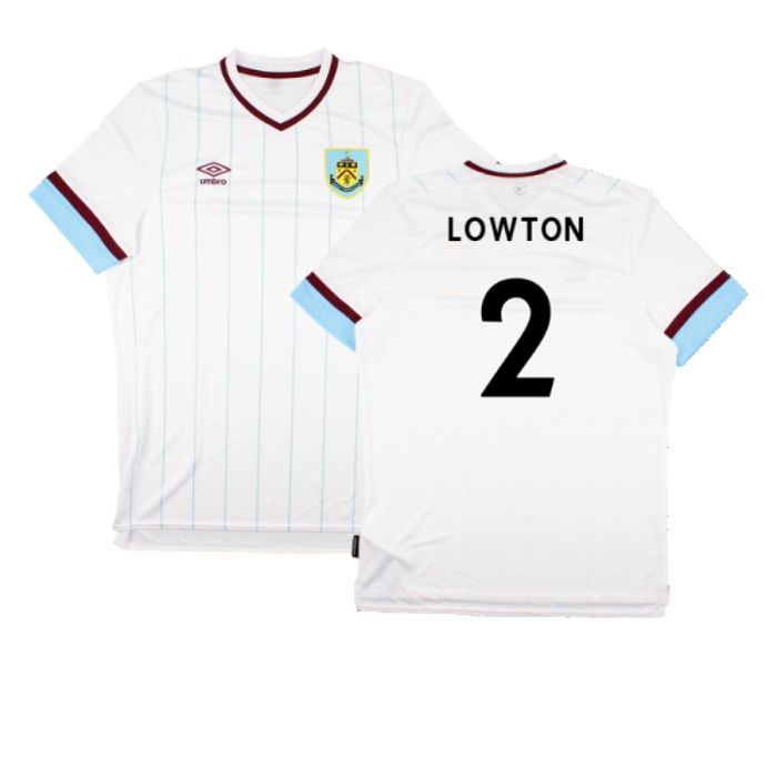 Burnley 2021-22 Away Shirt (Sponsorless) (XL) (Mint) (LOWTON 2)