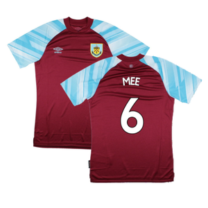 Burnley 2021-22 Home Shirt (Sponsorless) (M) (MEE 6) (Mint)_0