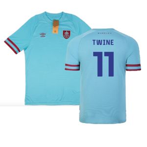 Burnley 2022-23 Away Shirt (Sponsorless) (M) (Mint) (TWINE 11)_0