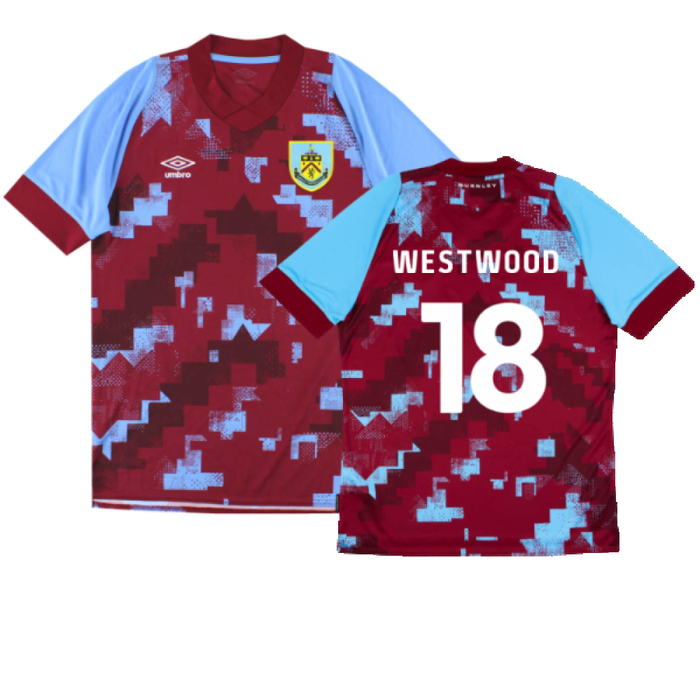 Burnley 2022-23 Home Shirt (M) (Mint) (WESTWOOD 18)