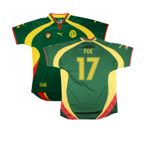 Cameroon 2000-02 Home Shirt (XL) (Very Good) (Foe 17)_0