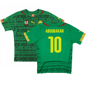 Cameroon 2014-15 Home Shirt (Excellent) (Aboubakar 10)_0