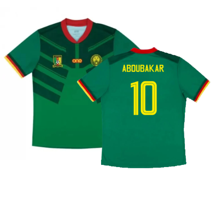 Cameroon 2022-23 Home Shirt (MB) (ABOUBAKAR 10) (Excellent)