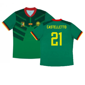 Cameroon 2022-23 Home Shirt (MB) (CASTELLETTO 21) (Excellent)_0