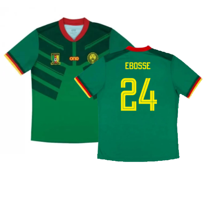 Cameroon 2022-23 Home Shirt (MB) (EBOSSE 24) (Excellent)