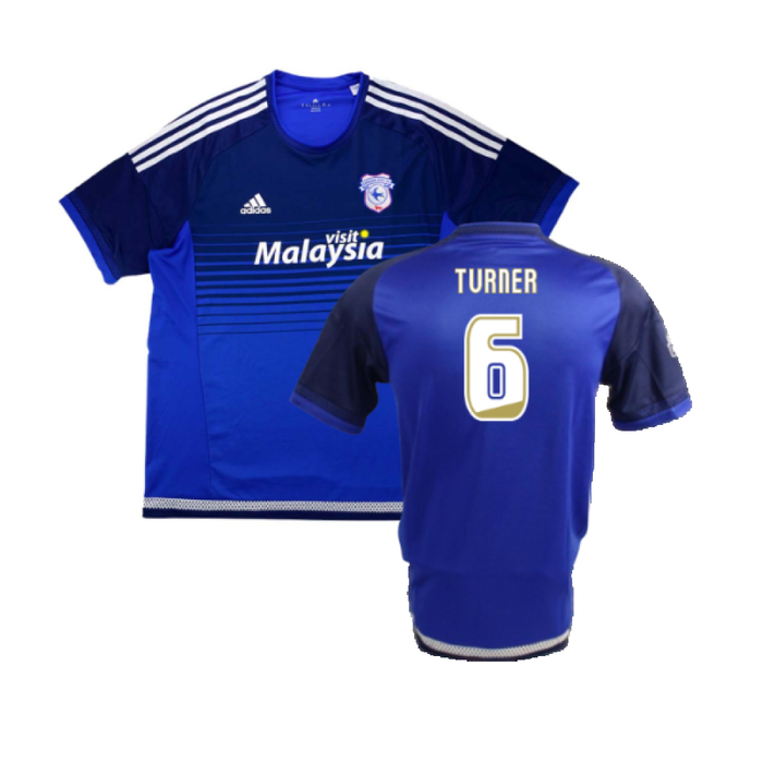 Cardiff 2015-16 Home Shirt (S) (Very Good) (Turner 6)