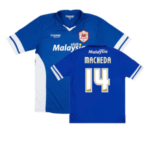 Cardiff City 2014-15 Away Shirt (M) (Very Good) (Macheda 14)_0