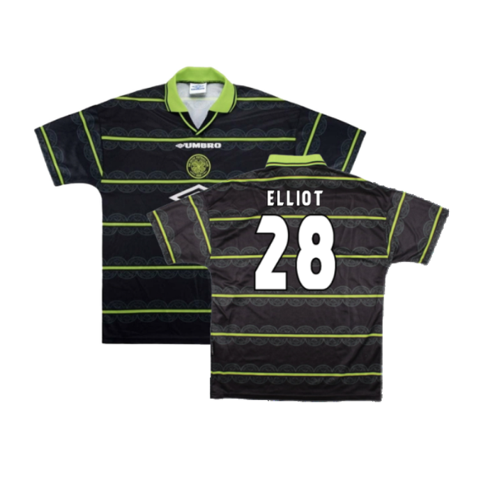 Celtic 1998-99 Away Shirt (M) (Excellent) (Elliot 28)