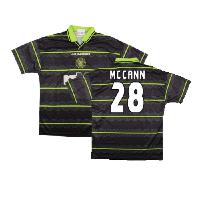 Celtic 1999-2000 Away Shirt (L) (Excellent) (McCann 28)