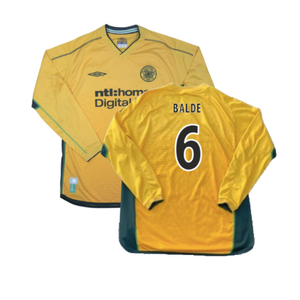 Celtic 2002-2003 Long Sleeve Away Shirt (Excellent) (Balde 6)_0