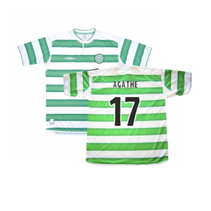 Celtic 2003-04 Home Shirt (M) (Very Good) (Agathe 17)_0