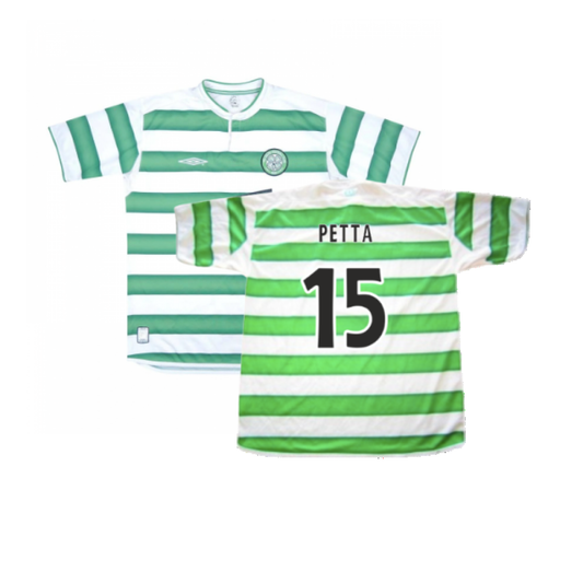 Celtic 2003-04 Home Shirt (M) (Very Good) (Petta 15)_0