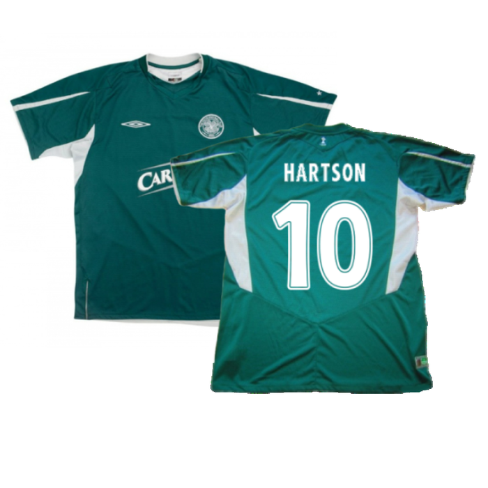 Celtic 2004-05 Away Shirt (Excellent) (Hartson 10)