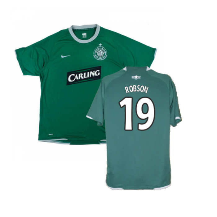 Celtic 2007-08 Away Shirt (Mint) (Robson 19)