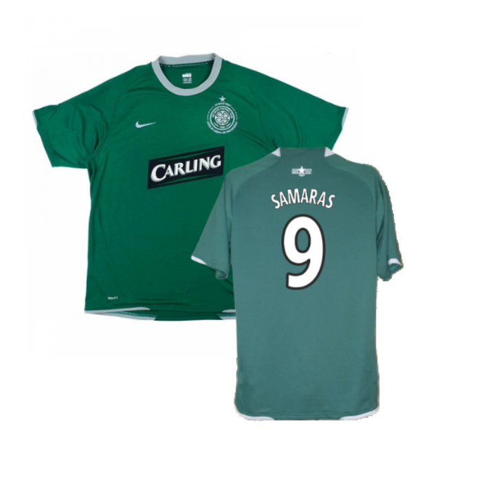 Celtic 2007-08 Away Shirt (Mint) (Samaras 9)