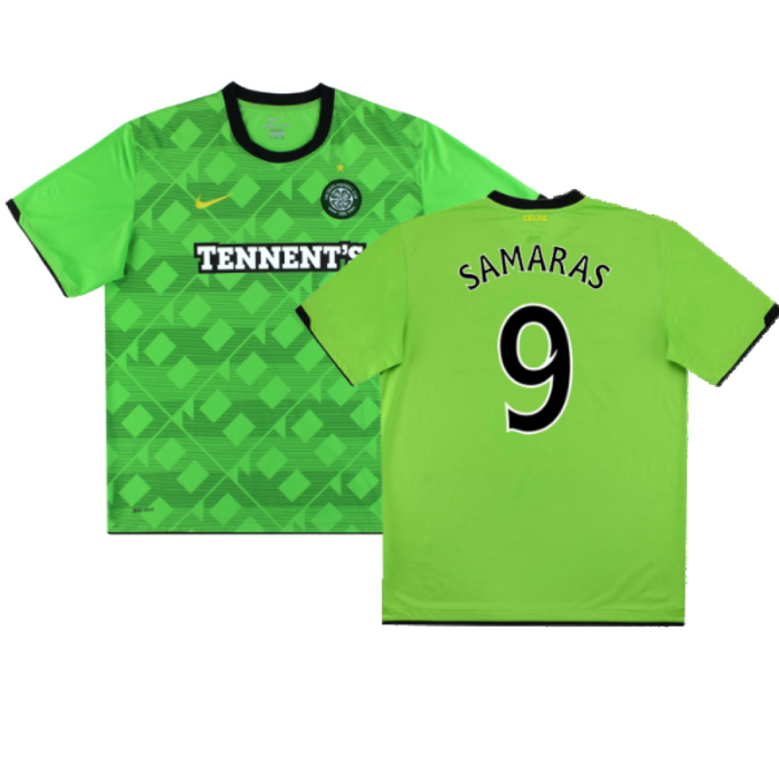 Celtic 2010-11 Away Shirt (M) (Excellent) (Samaras 9)