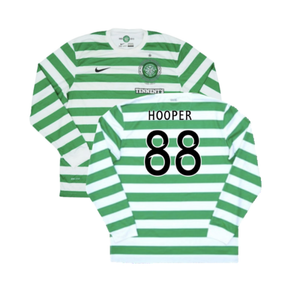 Celtic 2012-13 Long Sleeved Home Shirt (XL) (Excellent) (Hooper 88)_0