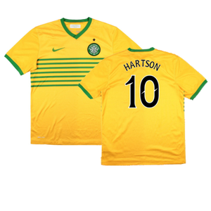 Celtic 2013-14 Away Shirt (Sponsorless) (M) (Very Good) (Hartson 10)_0