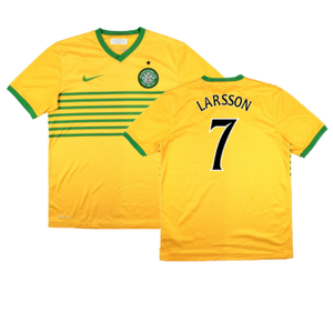 Celtic 2013-14 Away Shirt (Sponsorless) (XL Boys) (Good) (Larsson 7)_0