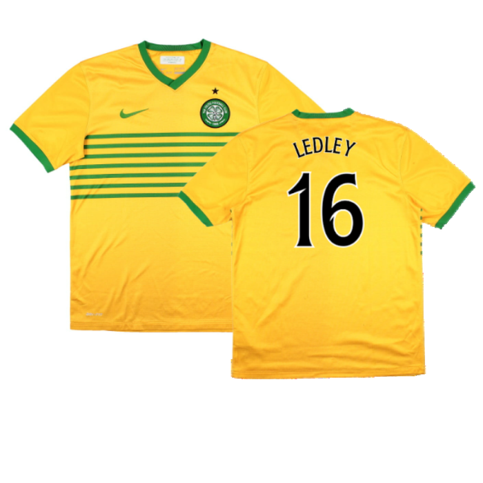 Celtic 2013-14 Away Shirt (Sponsorless) (M) (Very Good) (Ledley 16)