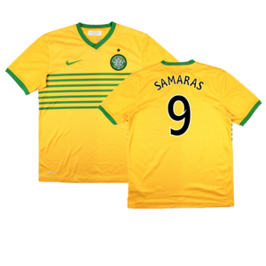 Celtic 2013-14 Away Shirt (Sponsorless) (M) (Very Good) (Samaras 9)_0