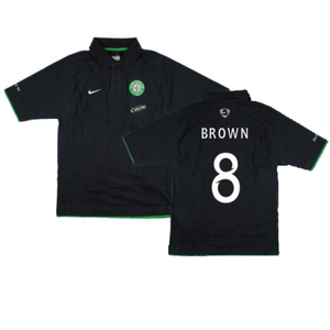 Celtic 2013-15 Nike Polo Shirt (M) (Brown 8) (Very Good)_0