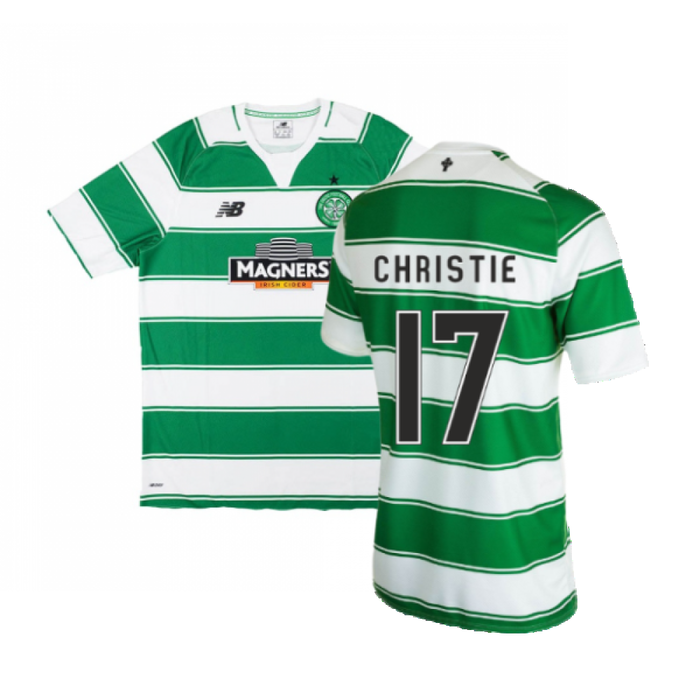 Celtic 2015-16 Home Shirt (Excellent) (Christie 17)